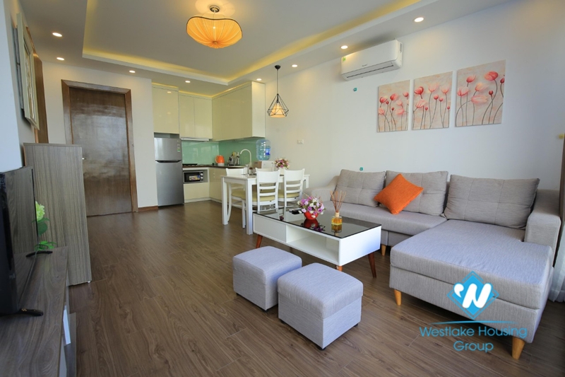 Serviced apartment for rent with Japanese cable TV on Linh Lang, Ba Dinh